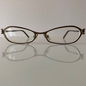 Gucci Prescription Metal Glasses with Case